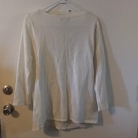 White sweater by sagharbor - Picture 2 of 3